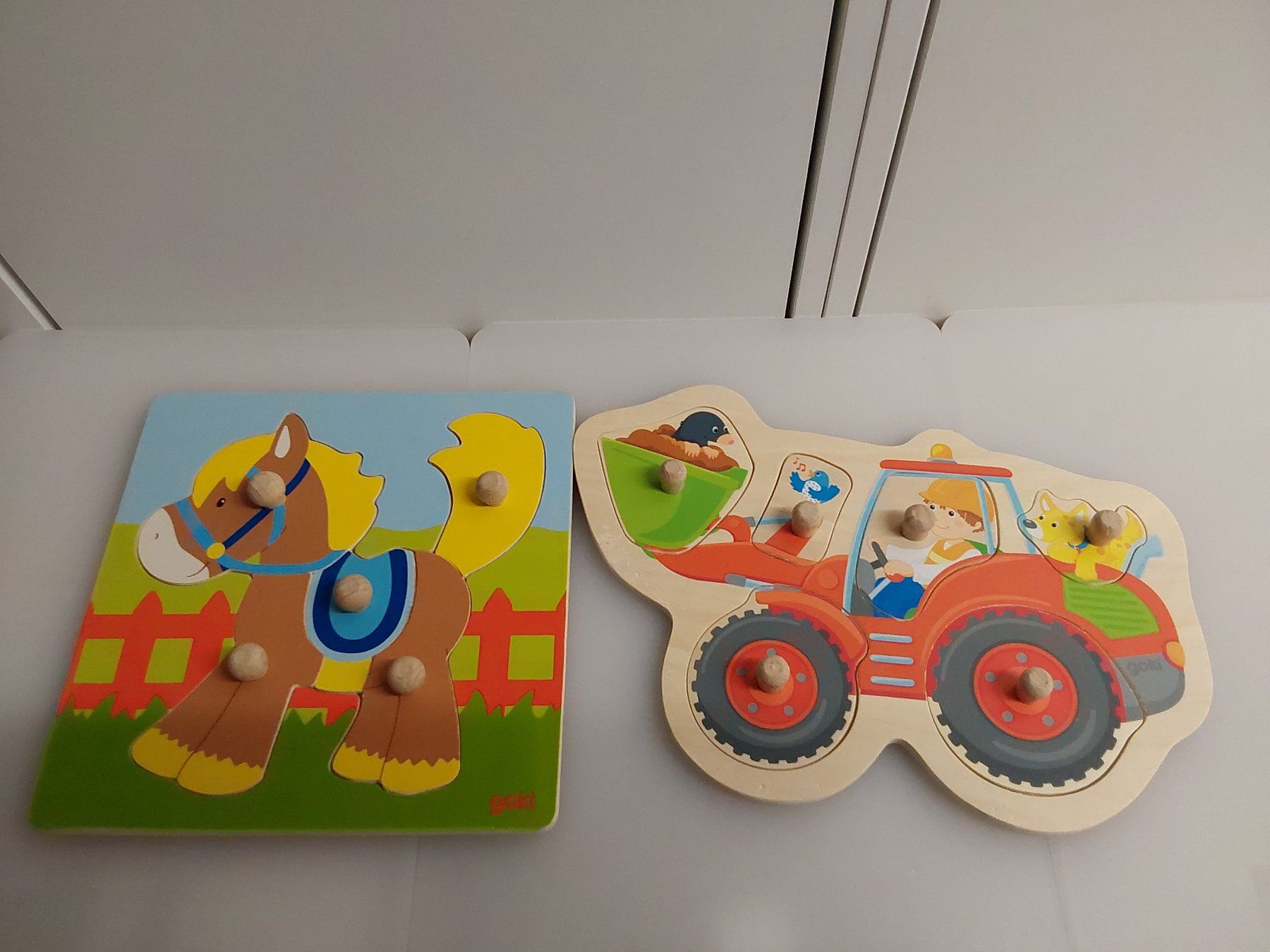 Puzzles: Zwei Holzpuzzle – Gebraucht aus Wallisellen von Wallisellen77