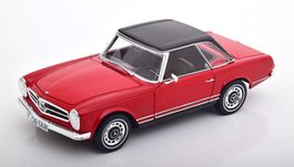 Mercedes-Benz 280 SL W113 1967-1971 rot / schwarz      1:18