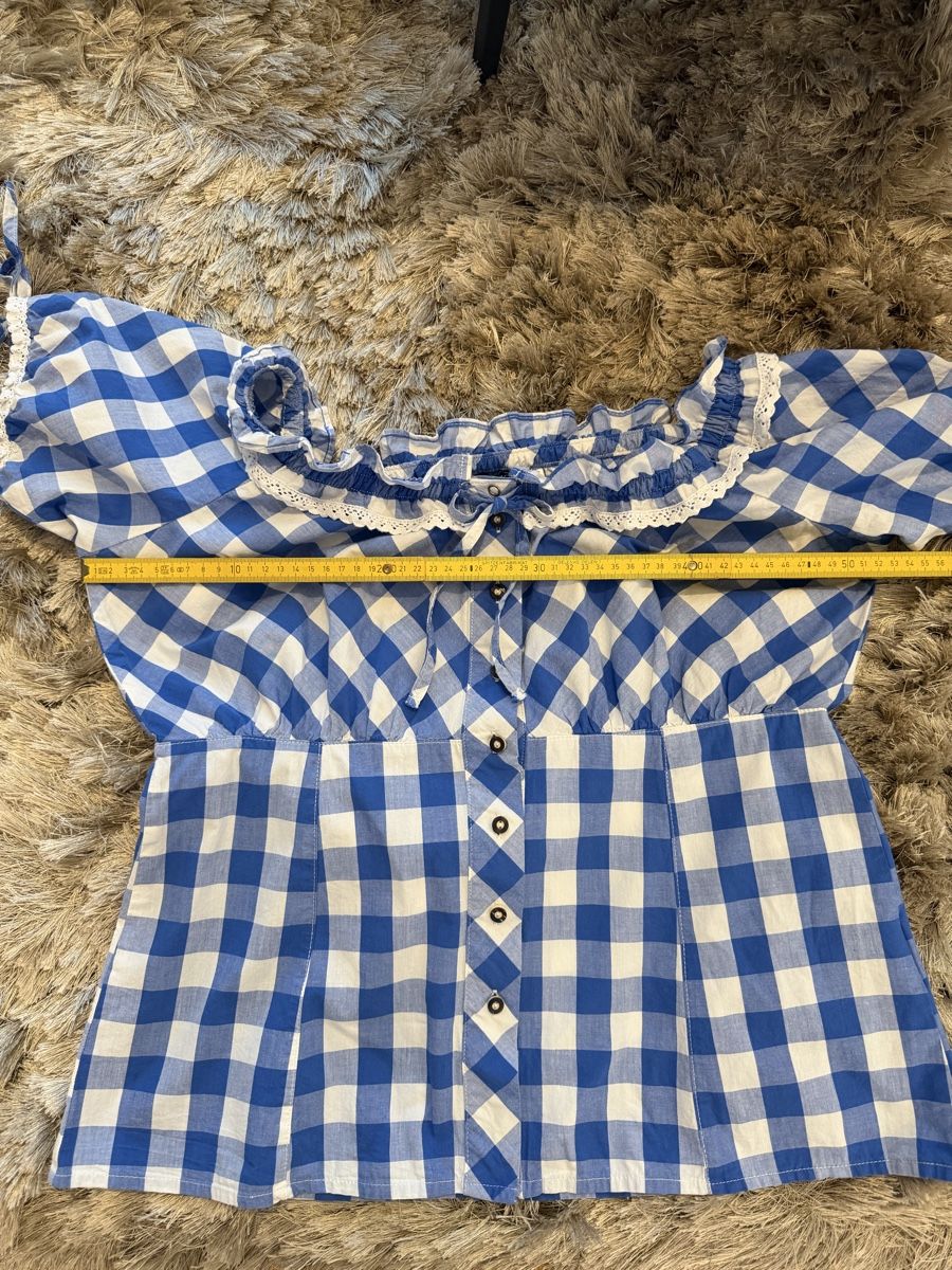 Camicette: Bluse Esmara, Dirndl Style, Grösse L  – Usato da Basel venduto da Ksjusha 4