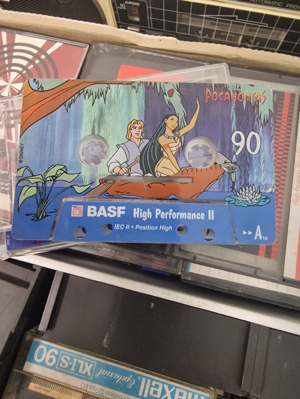 Musicassette: Cassette Pocahontas BASF 90 High Performance II  – Usato da La Chaux-de-Fonds venduto da Ric_m628 2