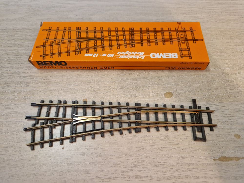 Bemo 4209 weiche rechts H0m (Gebraucht) in St-Aubin-Sauges für CHF 19 ...