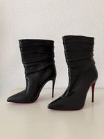 Bottines Christian Louboutin Ishtar en cuir noir