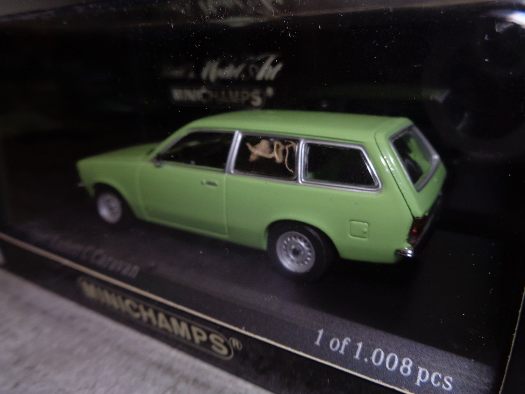 Minichamps 1:43 Opel Kadett Caravan année 1989 blanc 400045911 modèle