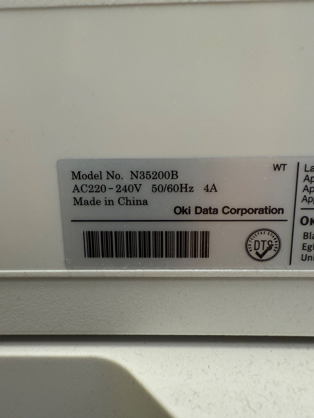 Oki Stampanti: OKI Multifunktionsdrucker MC853 A4 - A3 in gutem Zustand – Usato da Rebstein venduto da Houwi 6