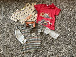 Shirts-Set (2x kurzarm / 1x Langarm), Gr. 98