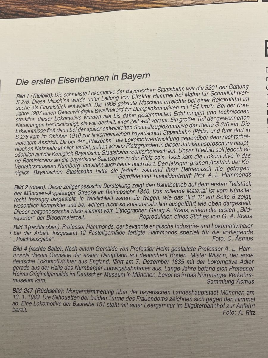 Riviste & Magazine: Geschichte der Bayerischen Eisenbahnen – Usato da Heimberg venduto da Laba0 2