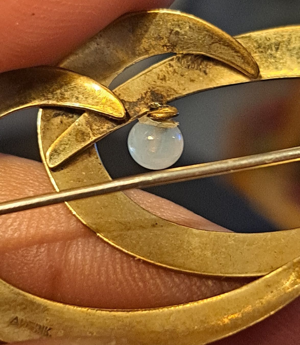 Spille & Fermagli: Broche encienne or americain – Usato da Biel/Bienne venduto da raf_2yqq 5