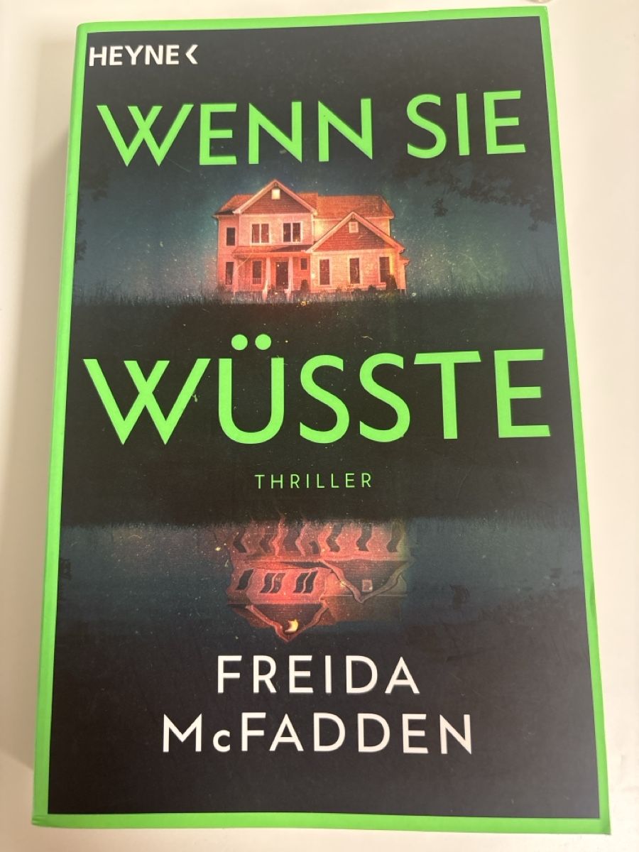 Libri: Thriller "Wenn sie wüsste" von Freida McFadden – Usato da Moosseedorf venduto da ani_c9vz