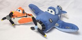 2x Disney Plüsch Figuren vom Film Planes - Flugzeug