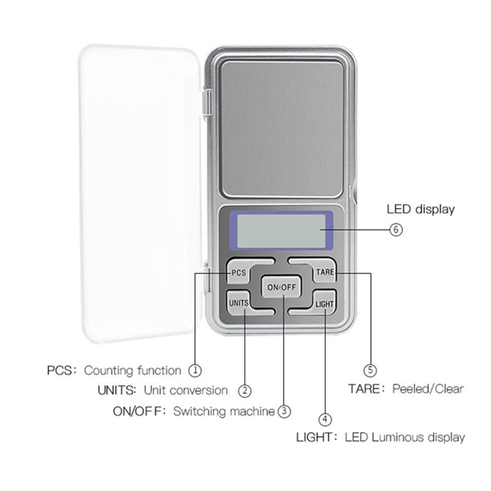 Accessori da laboratorio: Balance de précision digitale 500g / 0,01g – compacte – Nuovo e nell'imballaggio originale da Fribourg venduto da Vintage_Collector 4