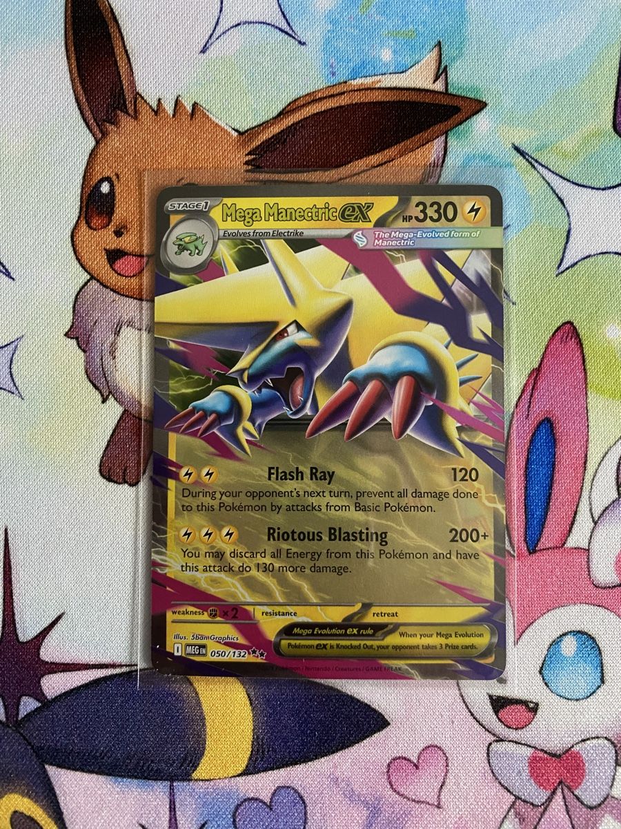 Pokémon Carte collezionabili: Pokemon Mega Manectric ex 050/123 MEG – Usato da Grindelwald venduto da TSG-G-Town