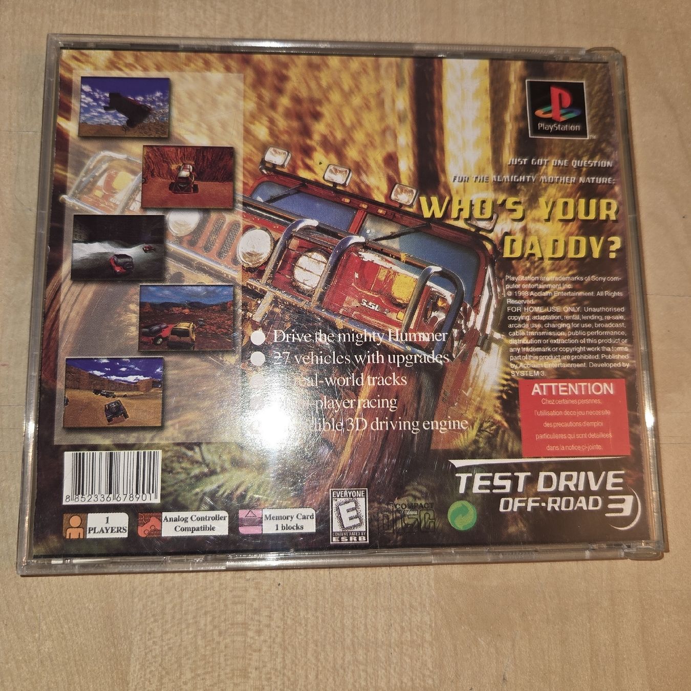 Giochi: PlayStation Spiel Test Drive Off-Road 3 US Version – Usato da Kriens venduto da gra_fhn7 2