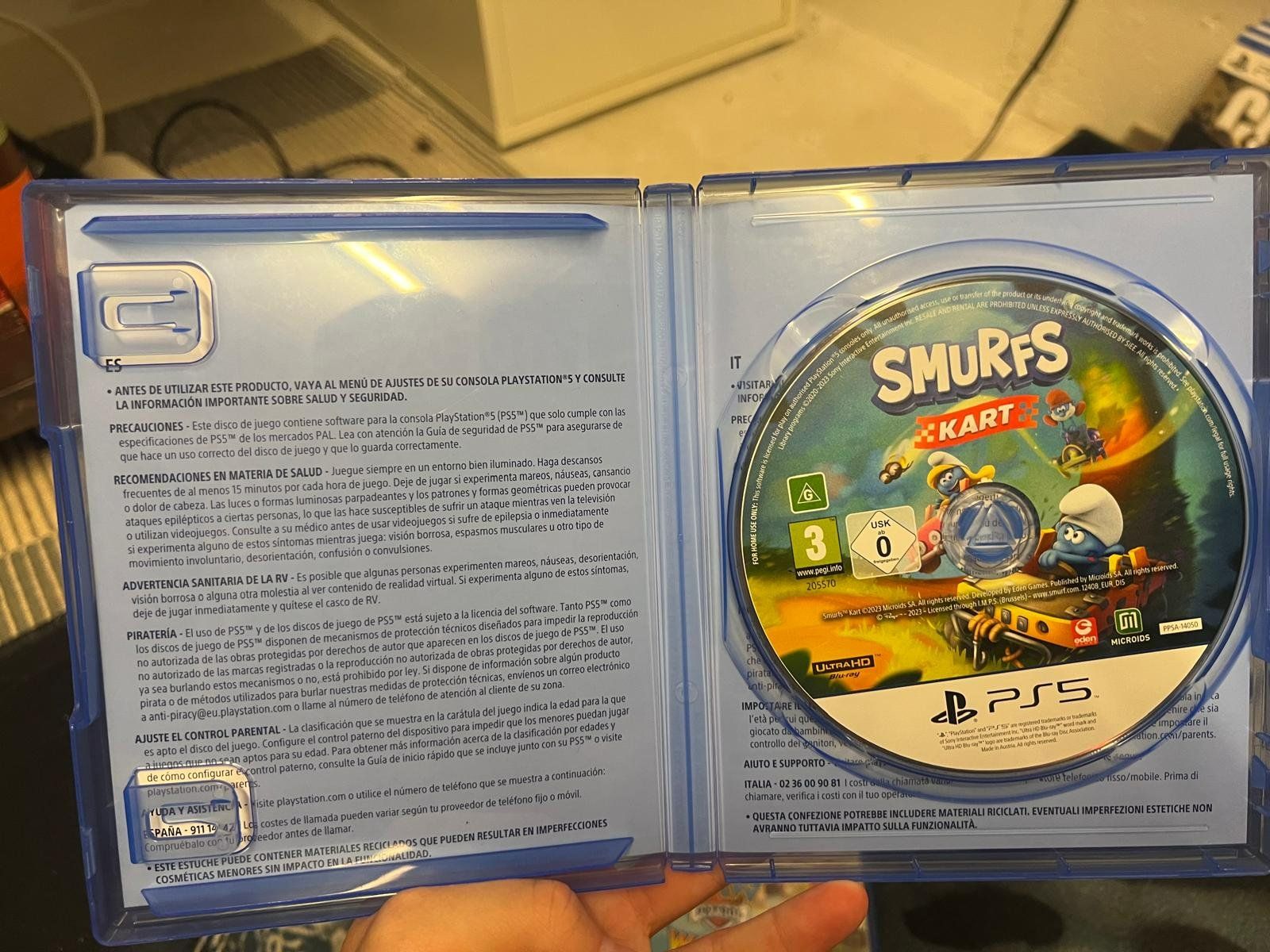 Sony Giochi: PS5- Spiel Schlümpfe Autorennen – Usato da Veltheim AG venduto da Nadine_VS 1