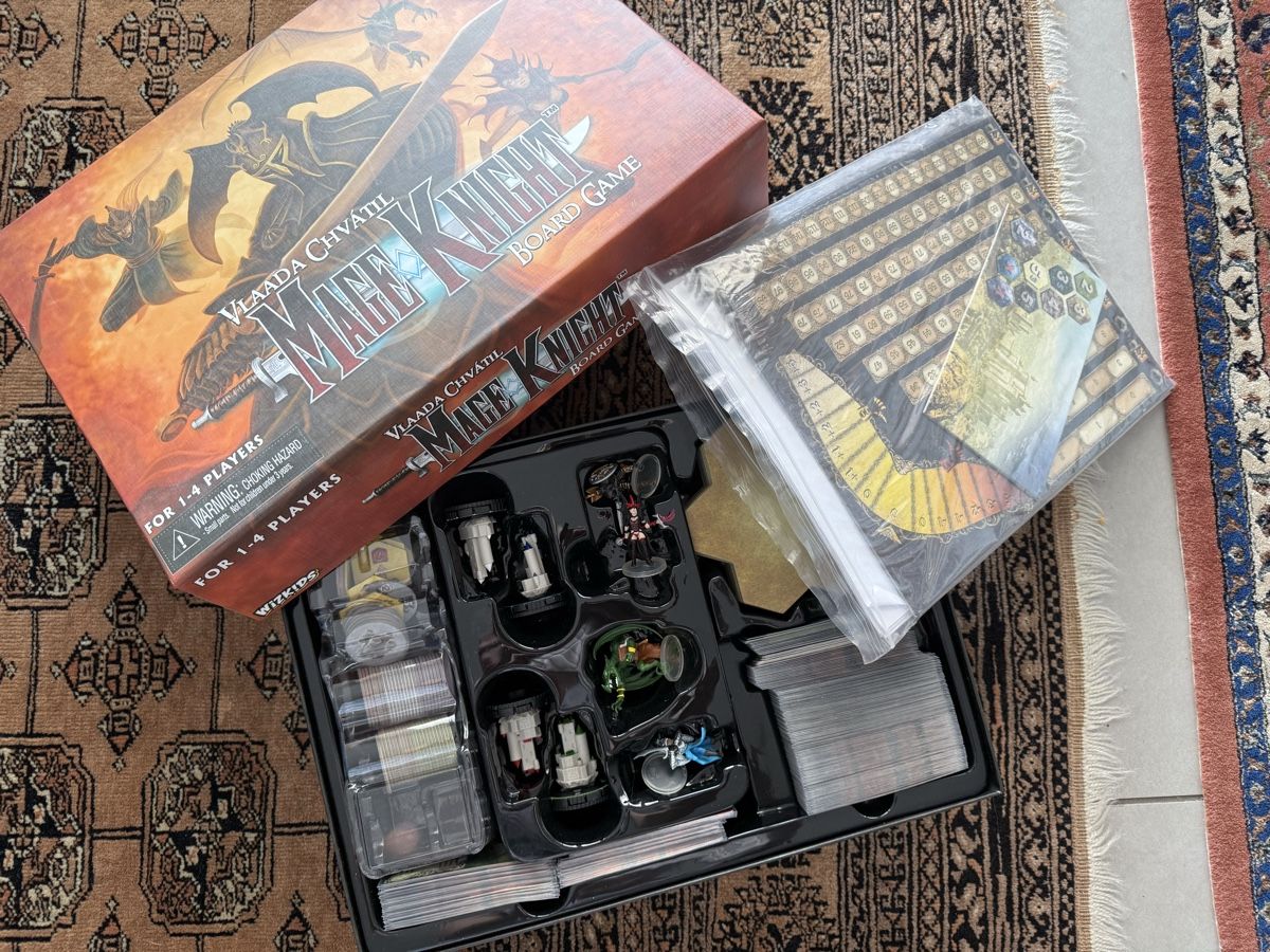 Giochi: Mage Knight Board Game neuwertig – Usato da Locarno venduto da Ery02 1