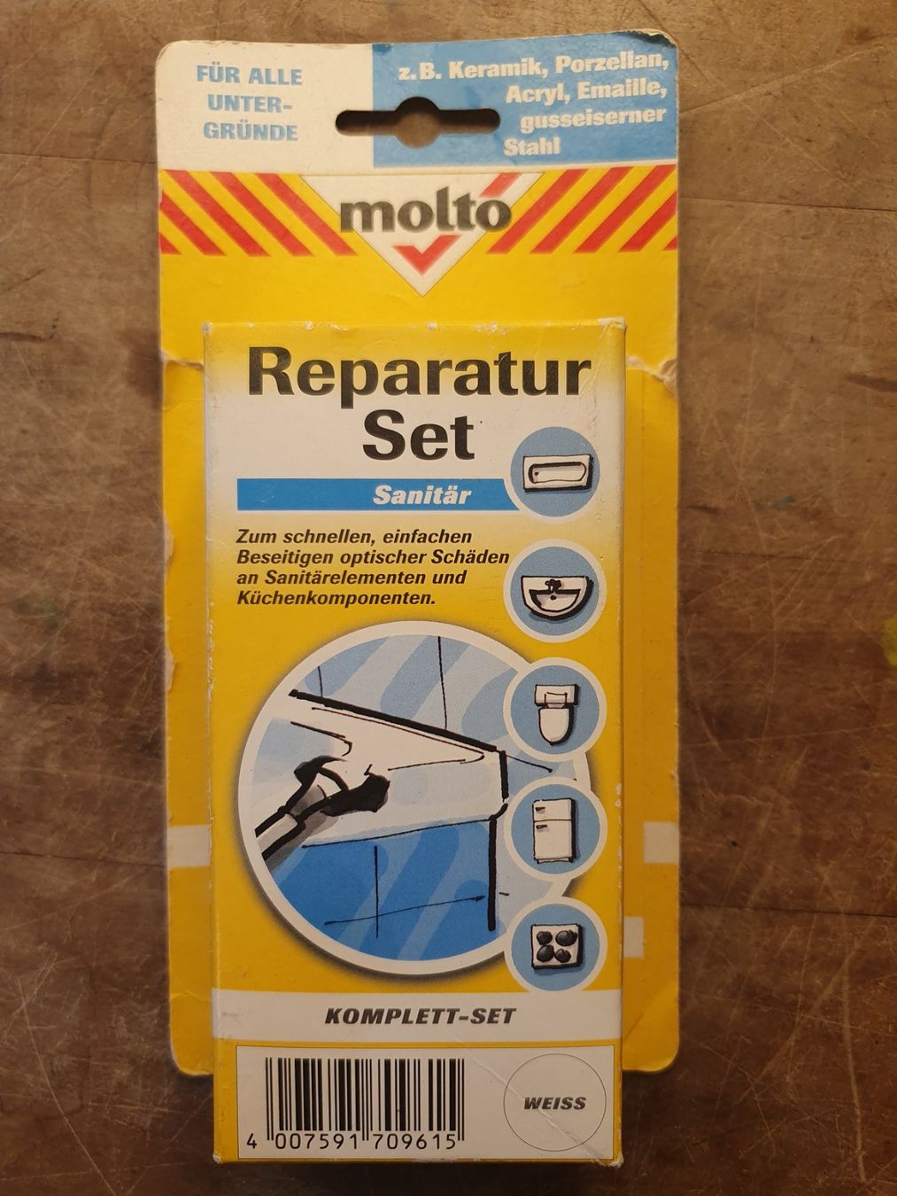 Sanitari: Molto Reparaturset Sanitär – Usato da Zürich venduto da loosebone