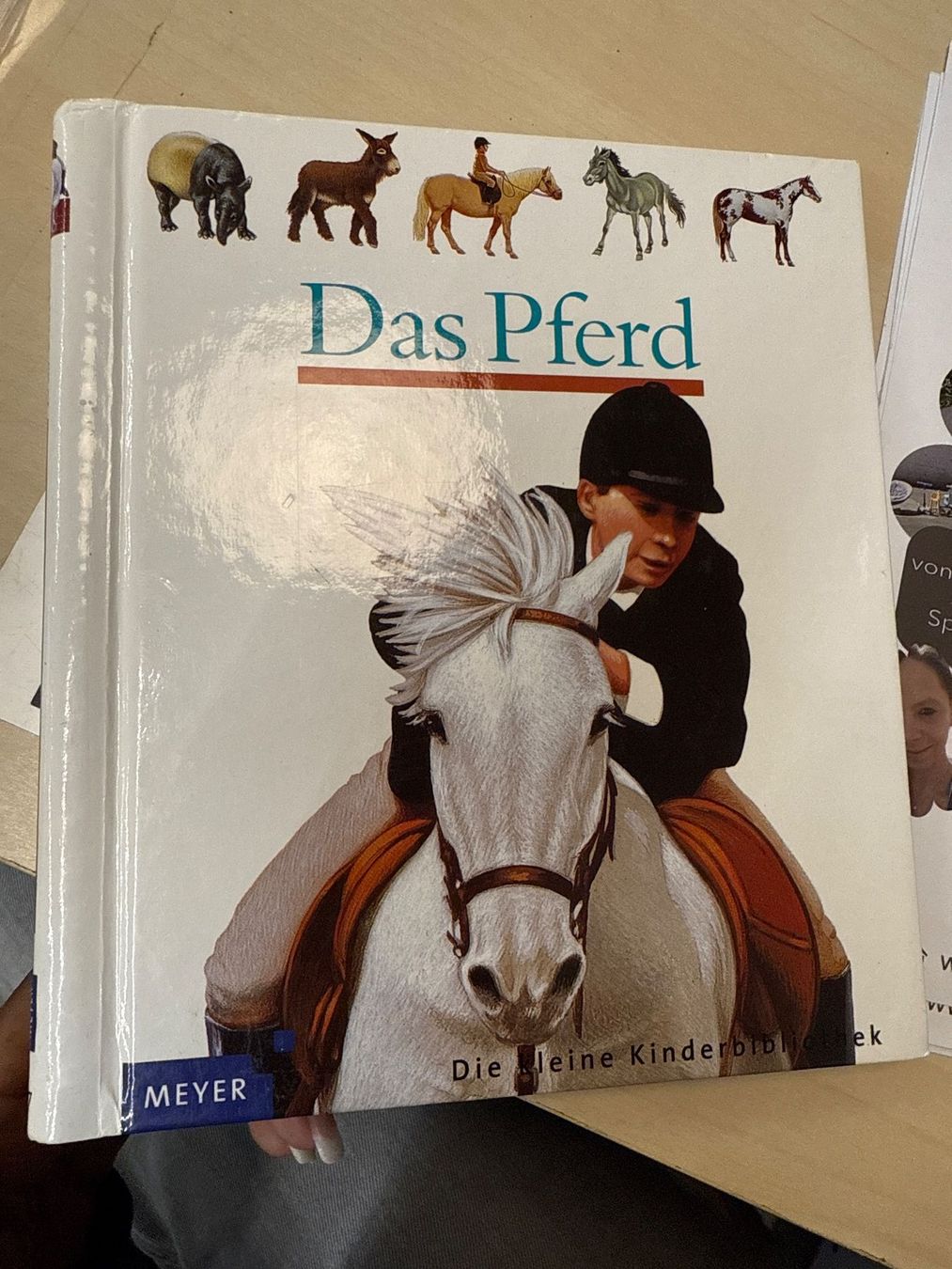 Libri: Pferdebuch für Kinder "Das Pferd" - Meyer Verlag top – Usato da Zürich venduto da Secondhand_Oerlikon