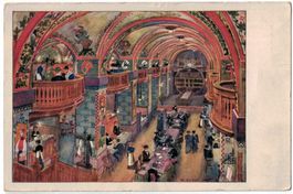 Bern, Grosser Kornhauskeller, Künstlerkarte um 1930