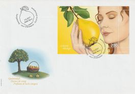 Sonderblock «Quittenduft» 2017 auf FDC, Kat. 10.- Fr.
