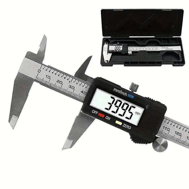Misurare: Digitaler Messschieber 150mm Schieblehre + Box / Calibre LCD – Nuovo e nell'imballaggio originale da Minusio venduto da graziano11