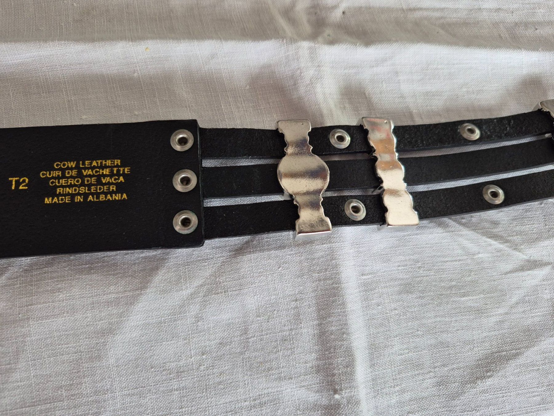 Maje Cinture: Ceinture Maje en cuir de vachette – Nuovo (secondo la descrizione) da charmoille venduto da mir_my9f 3