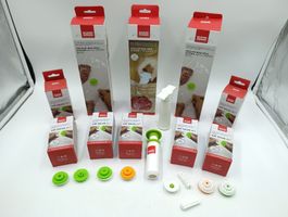 Kuhn Rikon Vakuumier-Set: Pumpe, Beutel, Ventile - Neu!