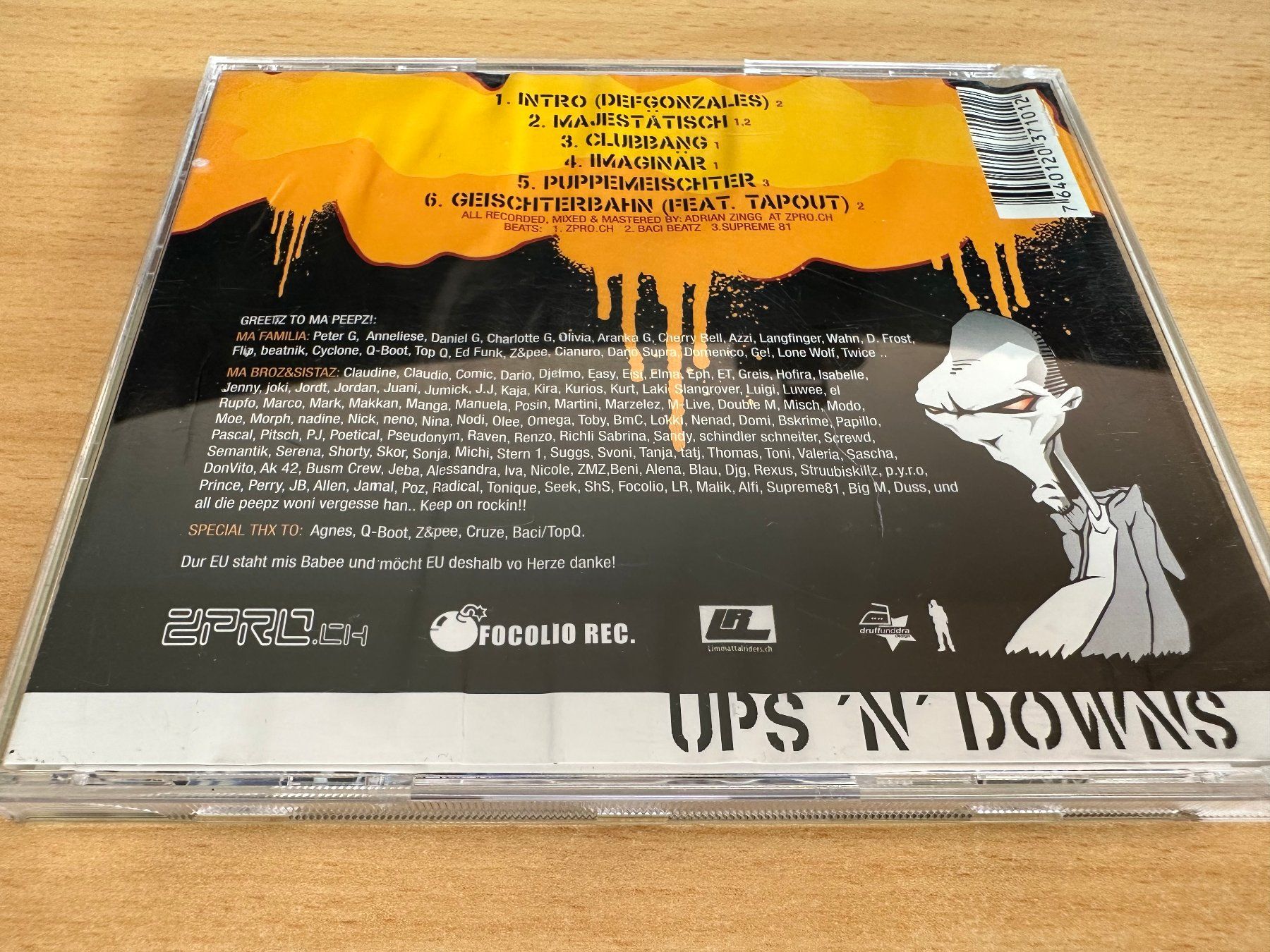 CD: Def G – Ups 'N' Downs – Usato da Rikon im Tösstal venduto da Alpenmutz 1