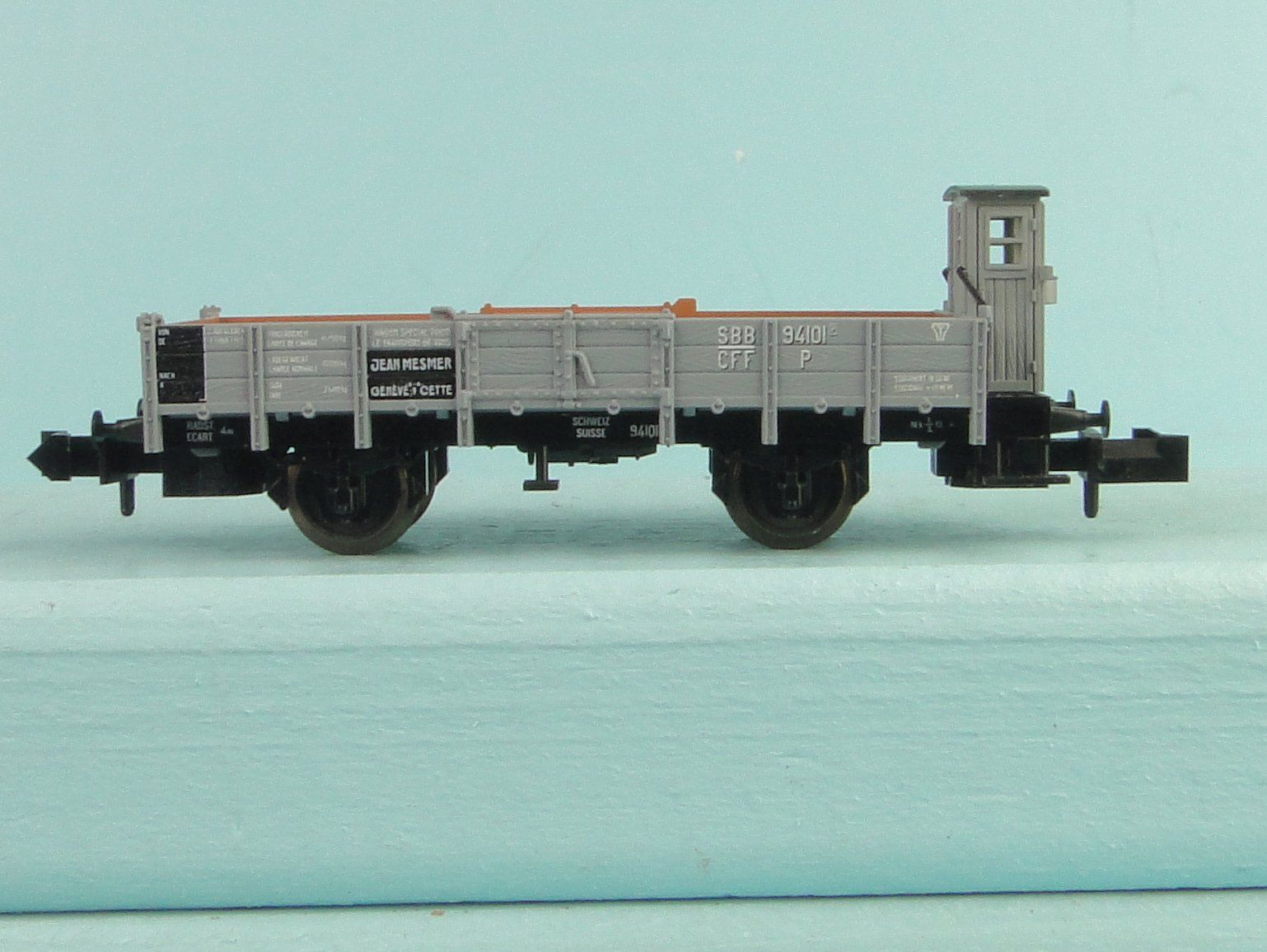 Trix Modellini di ferrovie: Minitrix 13292, SBB Falchwagen, NEU – Usato da Bülach venduto da Albitrain 1