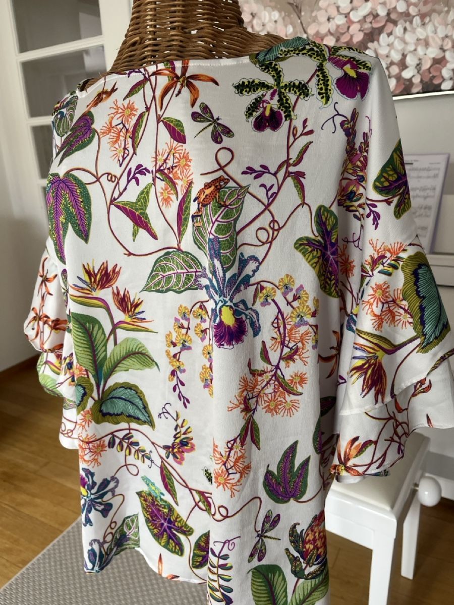 H&M Camicette: Bluse mit floralem Muster, H&M, 42/44 – Usato da Solothurn venduto da Bobesch08 2