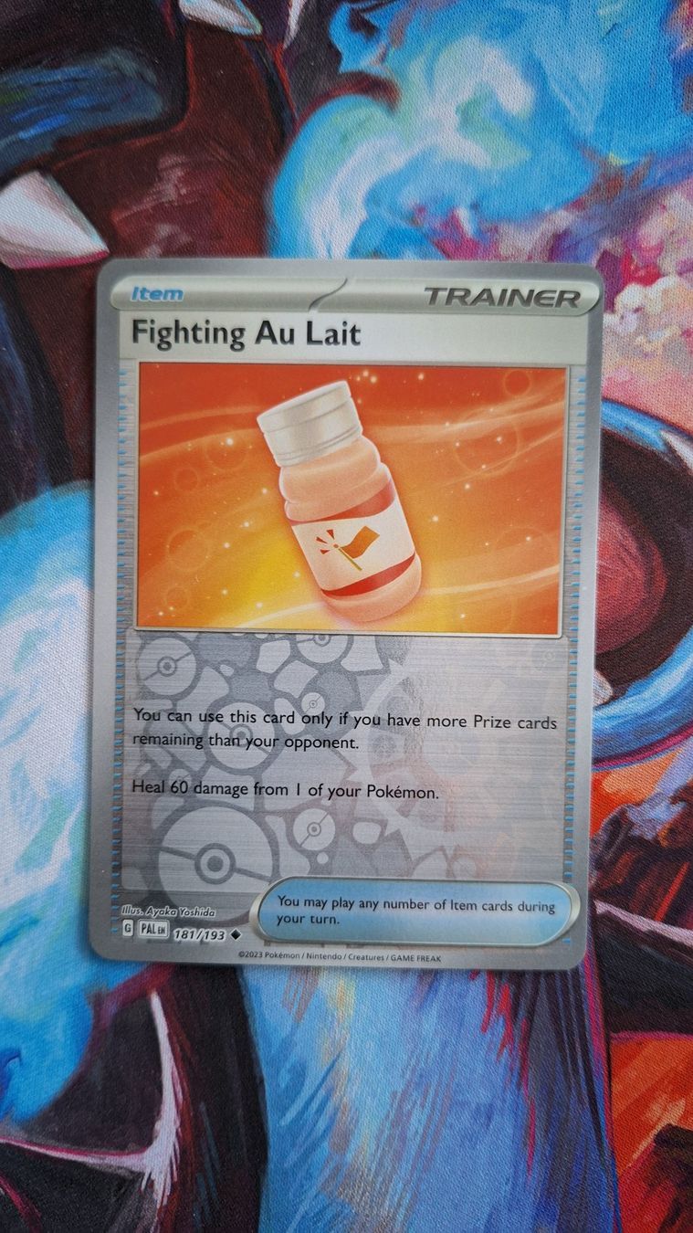 Pokémon Carte collezionabili: Fighting Au Lait - Reverse Holo - Pokemon Paldea Evolved – Usato da Altstätten SG venduto da GGsGameshop