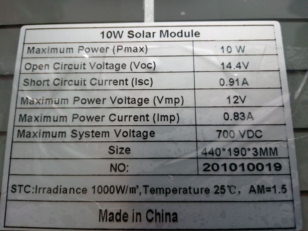 Dispositivi a energia solare: Flexibles Solarpanel 10W mit Kabel & Klemmen, neu! – Nuovo (secondo la descrizione) da Herzogenbuchsee venduto da egg_bu 1