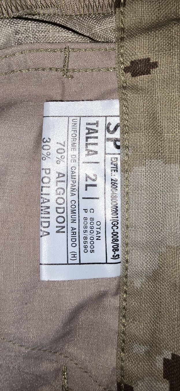 Uniformi: Original Spanische Armee Wüstentarn Uniform Set NEU – Nuovo (secondo la descrizione) da Schaffhausen venduto da aos_hv6l 6