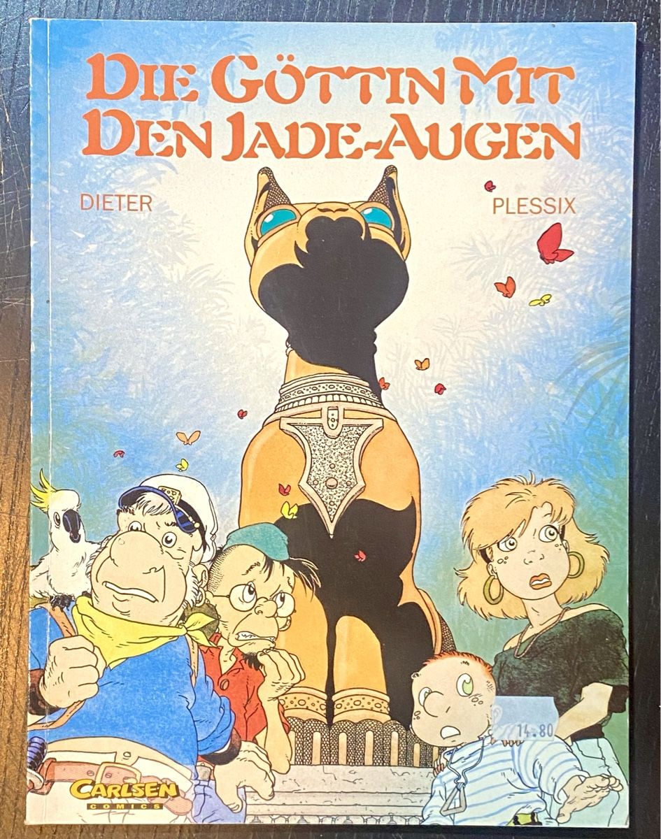 Comics: Die Göttin mit den Jadeaugen / Dieter / Plessix – Gebraucht aus Zuerich von SonderArt-Wertgut