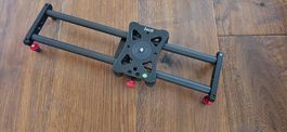 Zecti Kamera-Slider 40 cm (Carbon / Leicht & Kompakt)