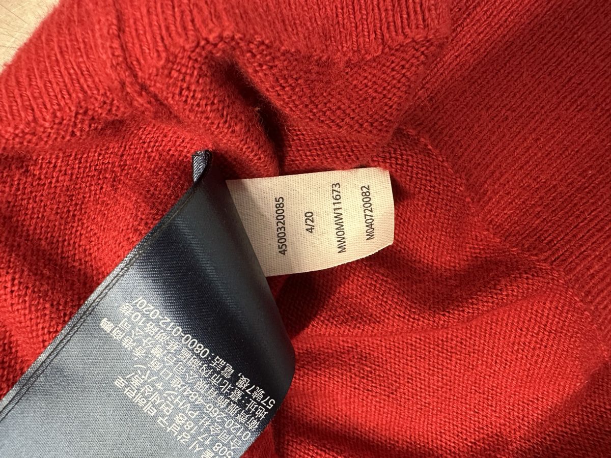 Tommy Hilfiger Maglioni & Felpe: Pullover Tommy Hilfiger rot  – Usato da Schwende venduto da weesli 4