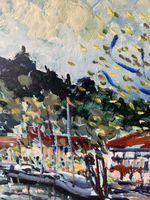 Ölgemälde Ascona , Azzi Franco, 50x70, signiert & datiert 82
