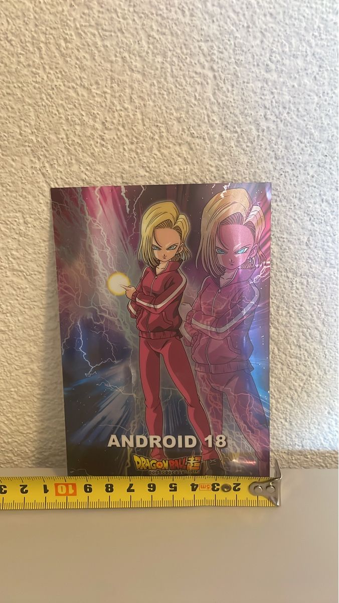 Carte collezionabili: Dragonball Super Android 18 - Seltenes SammlerBild! – Usato da Zürich venduto da Hikaru07Japan