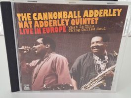 CD The Cannonball Adderley Quintet -  Live in Europe