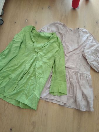 2Langarmkleider Sommer H&M XL