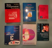 Informatik Büchersammlung: Algorithmen, Datenstrukturen, ...