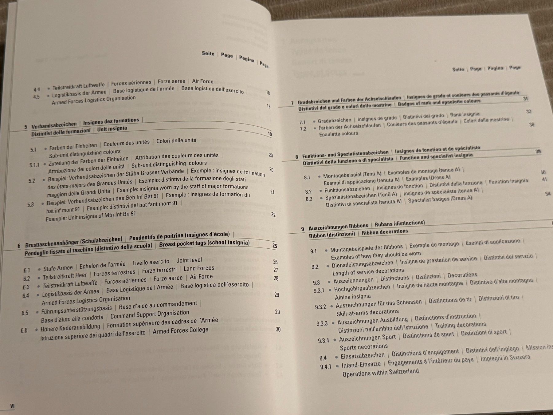 Livres: Reglement: Die Abzeichen der Schweizer Armee – D'occasion à Brütten par Hst1 2