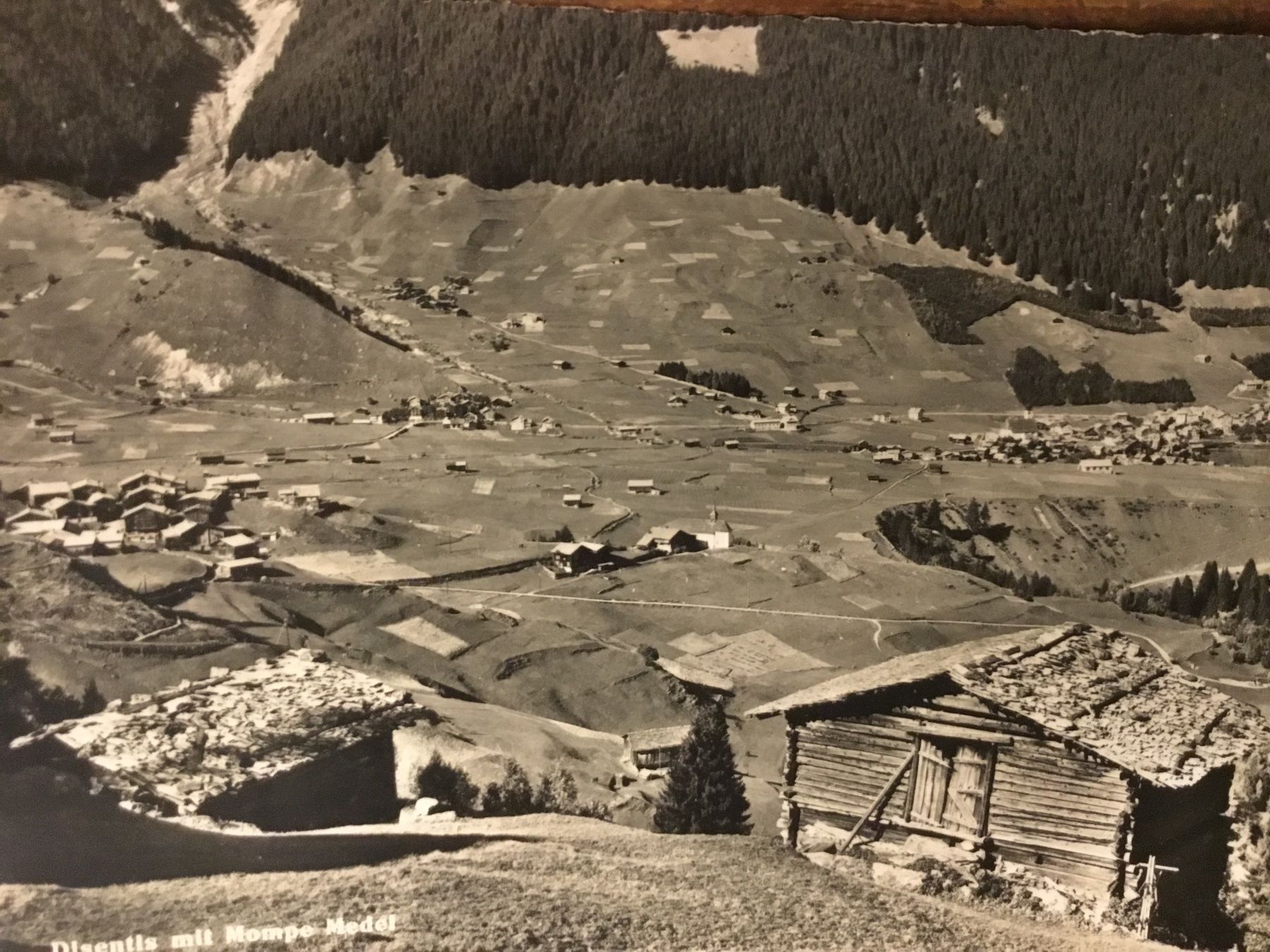 Cartoline postali: Alte Ansichtskarte Disentis/Mustér – Usato da Thierachern venduto da sweden08