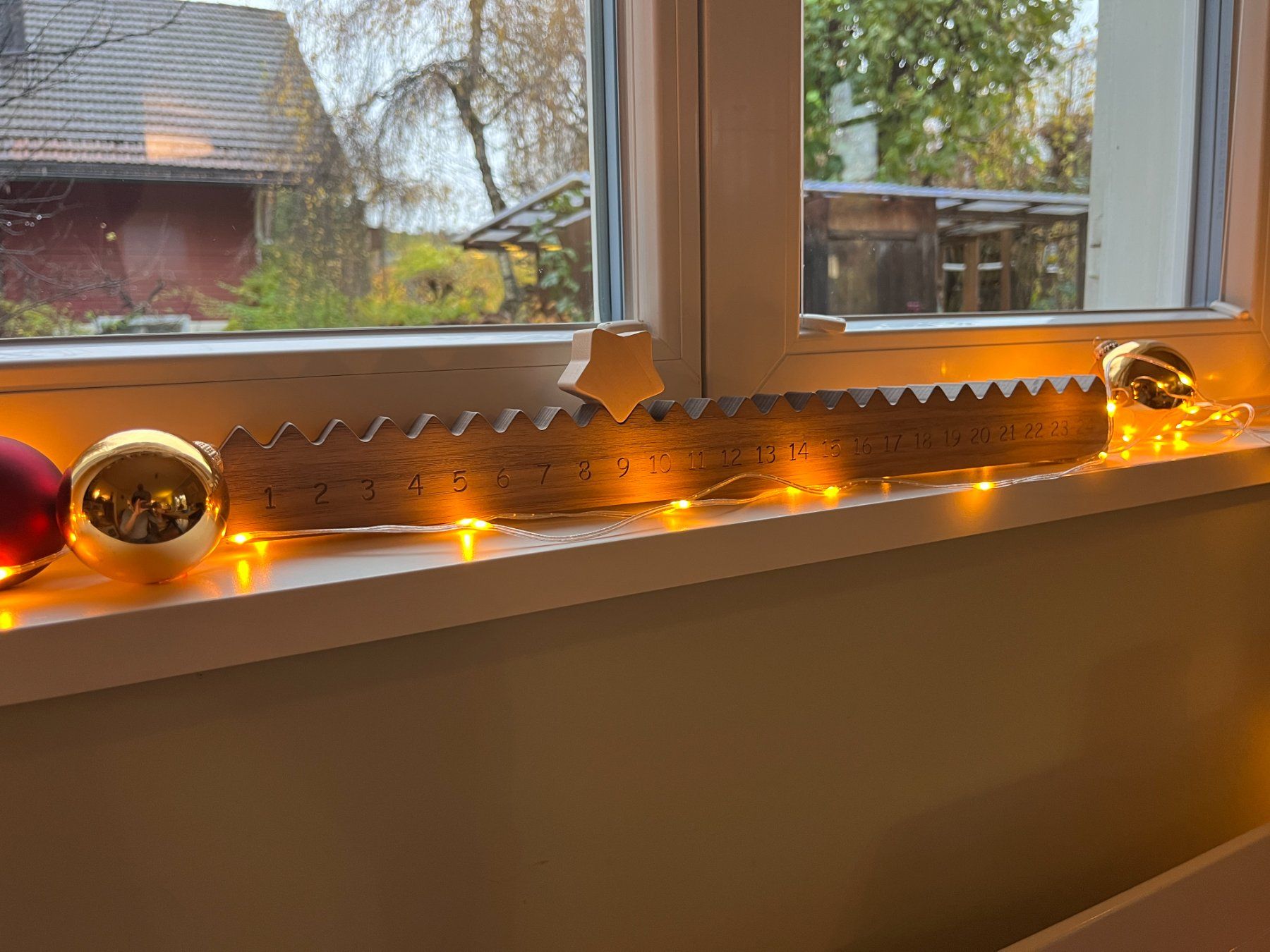 Alle Dekorationen: Adventskalender aus Nussbaumholz – Neu (gemäss Beschreibung) aus St. Gallen von thomas.geiselberger 5