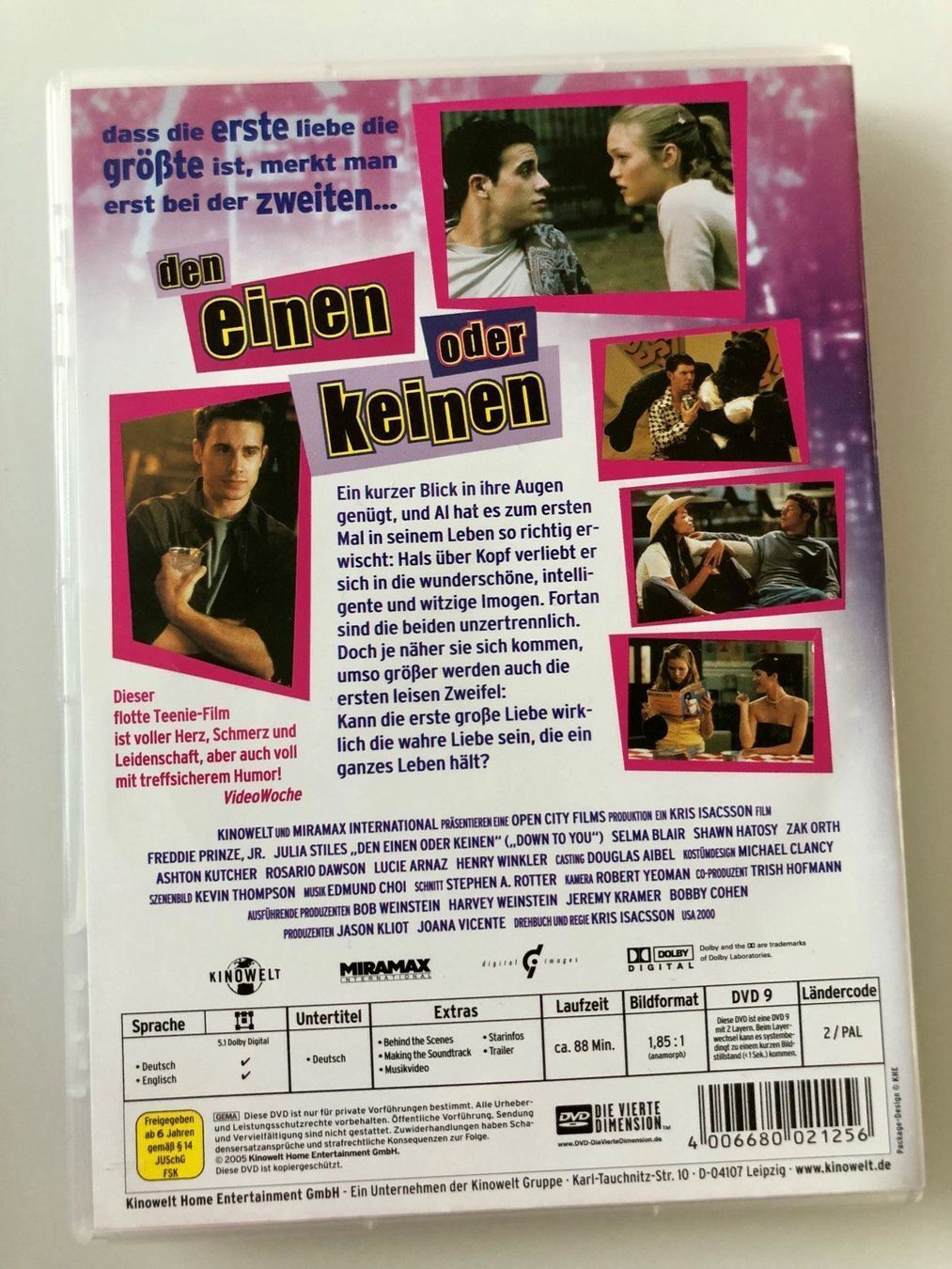 Tutti i DVDs: DVD - den einen oder keinen – Usato da Gommiswald venduto da Aloha.Spirit 1