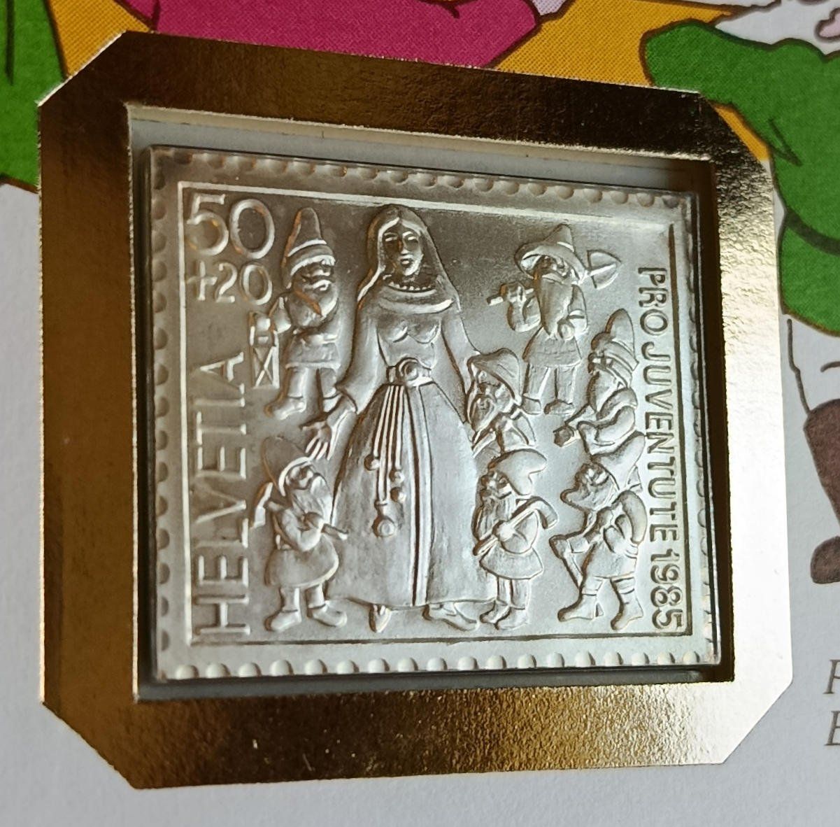 Medaillen: Numisbrief Schneewittchen mit Silbermedaille  ab 1 Fr. !! – Gebraucht aus Luzern von Vreneli_1 1