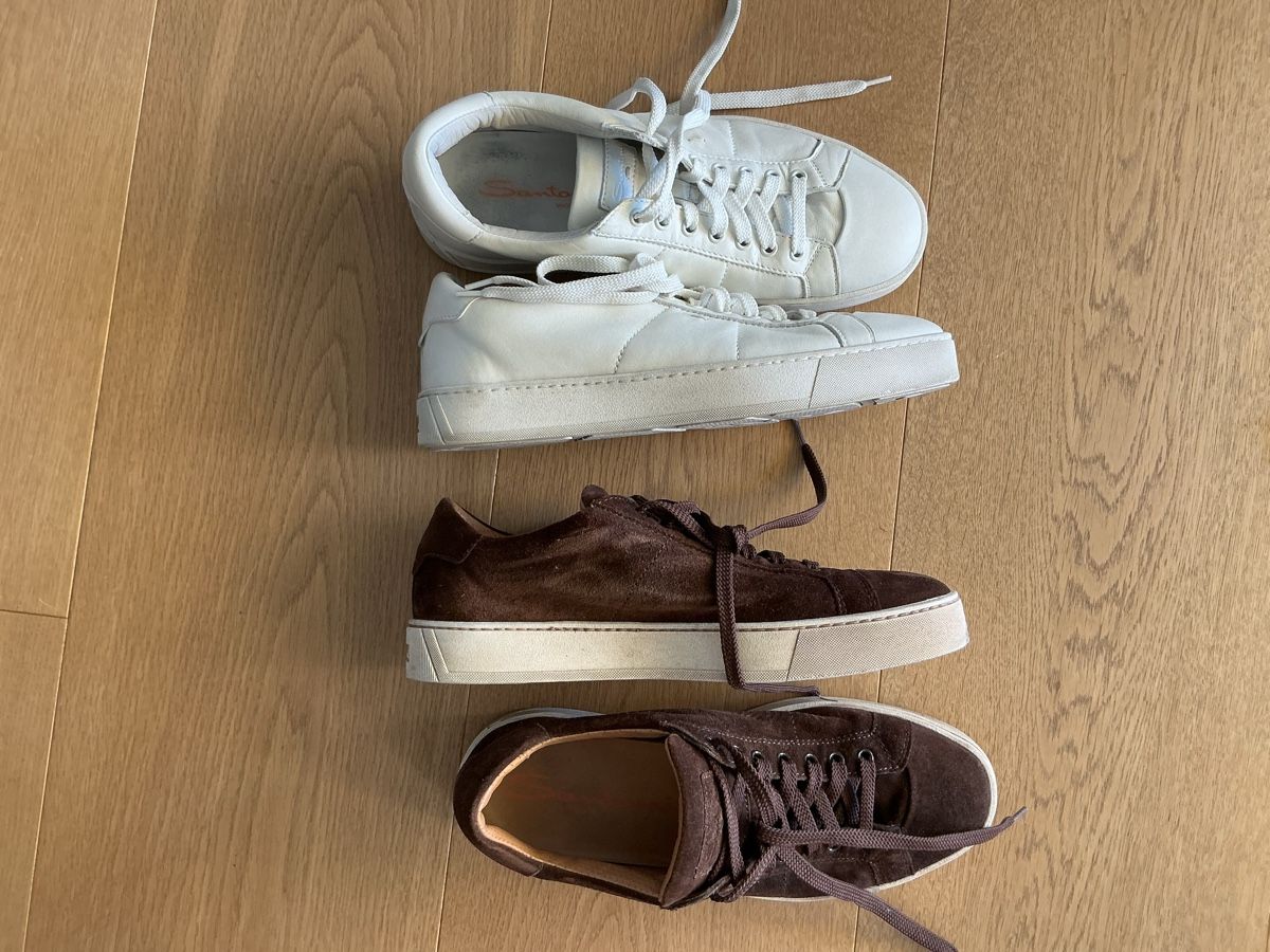 Santoni Scarpe da uomo: Santoni Sneaker 2 Paar Gr 8,5 / 42,5 – Usato da Wetzikon ZH venduto da Uturn4 1
