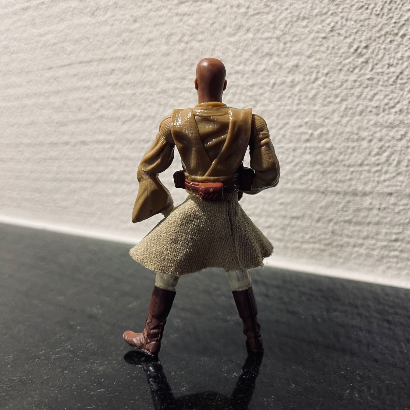 Hasbro Statuette: Hasbro Star Wars Mace Windu Actionfigur – Usato da Reinach BL venduto da Graphix 1