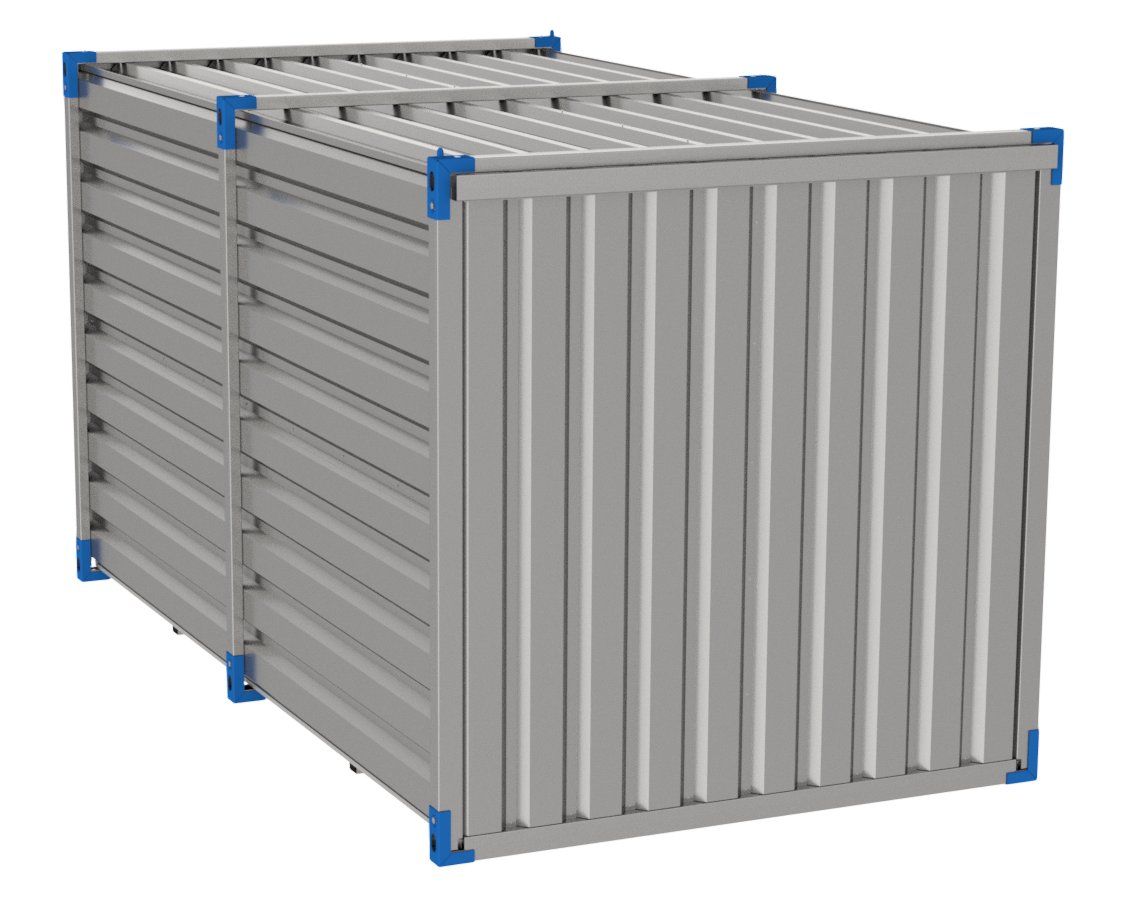 Contenitori edile: 4m Lagercontainer, Blechcontainer RST AG – Nuovo e nell'imballaggio originale da Oberrüti venduto da RST-AG.CH 3