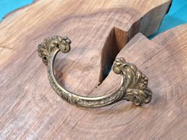 1 antiker Möbel Griffe, 11.4cm, Messing (LOT2786#MBS3)