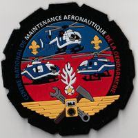 DE LA GENDARMERIE MAINTENANCE HELI mit Klett