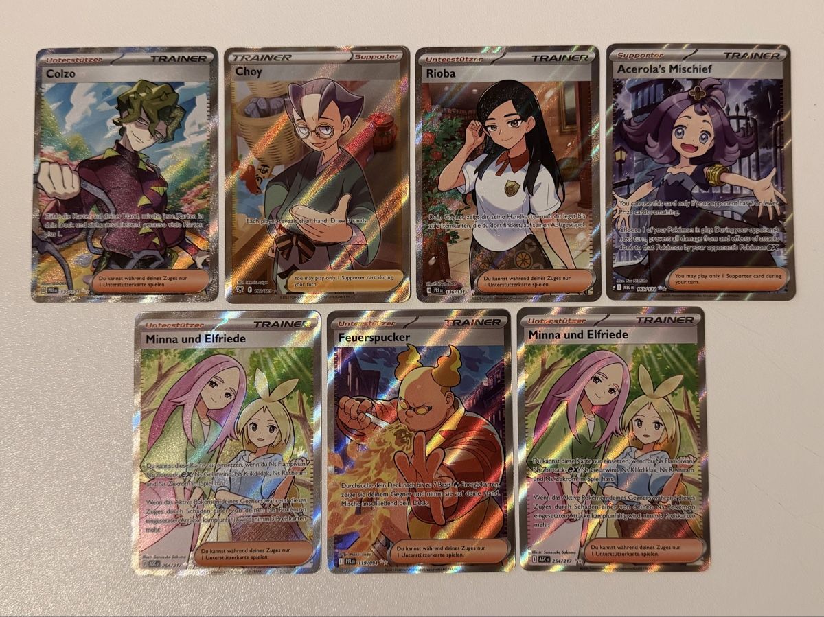Pokémon Sammelbilder & Trading cards: Pokemon Trainer Karten – Gebraucht aus Au SG von Bego1